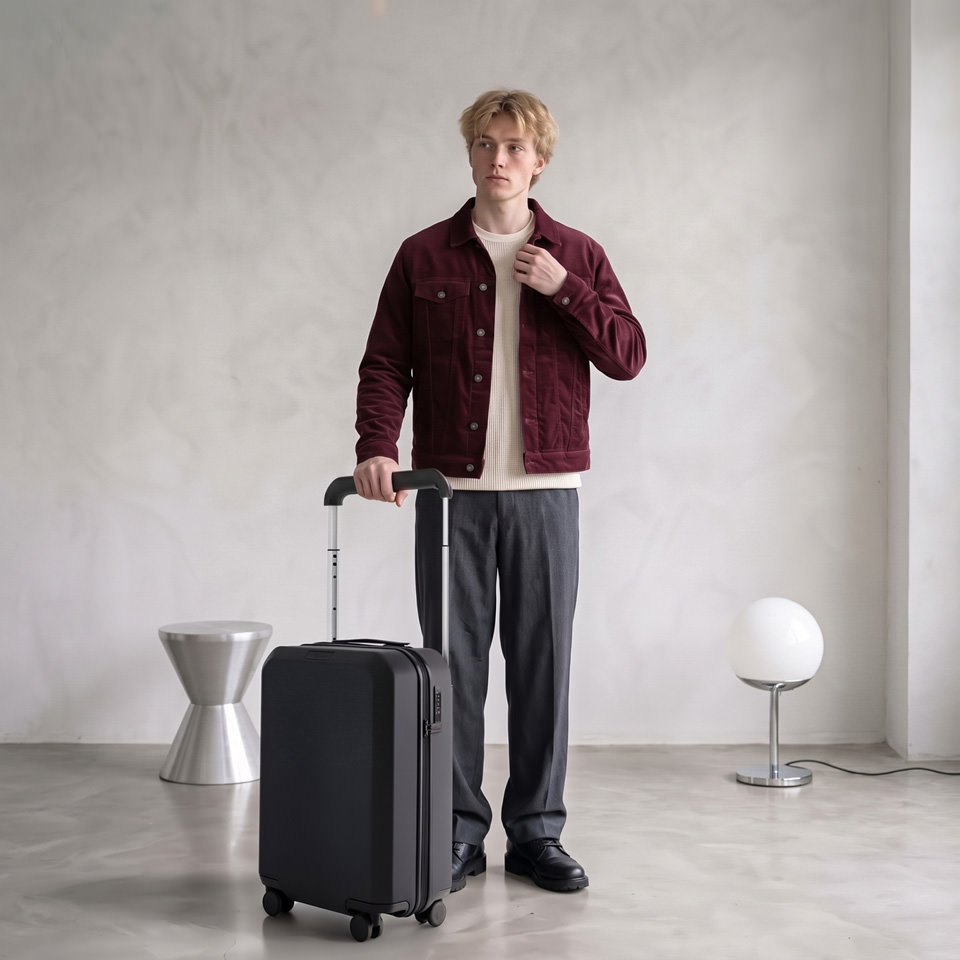 PHOENX: TELA 40 CABIN LUGGAGE BLACK