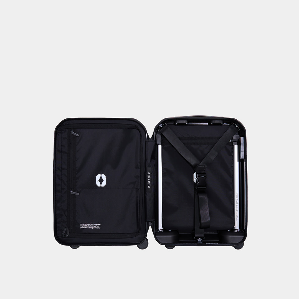 PHOENX: TELA 40 CABIN LUGGAGE BLACK