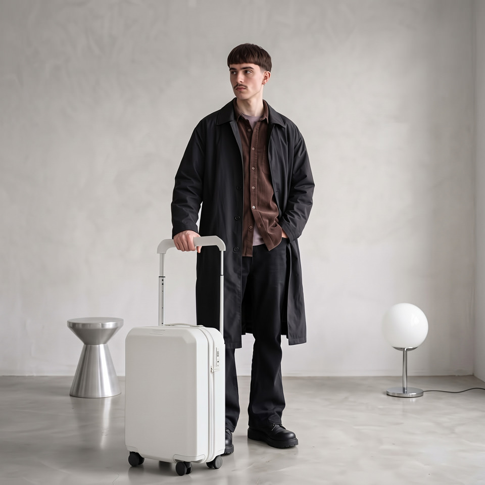 PHOENX: TELA 40 CABIN LUGGAGE WHITE