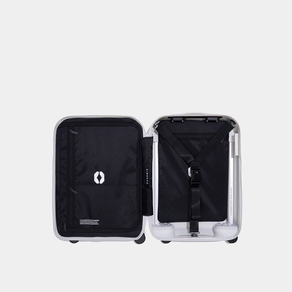 PHOENX: TELA 40 CABIN LUGGAGE WHITE